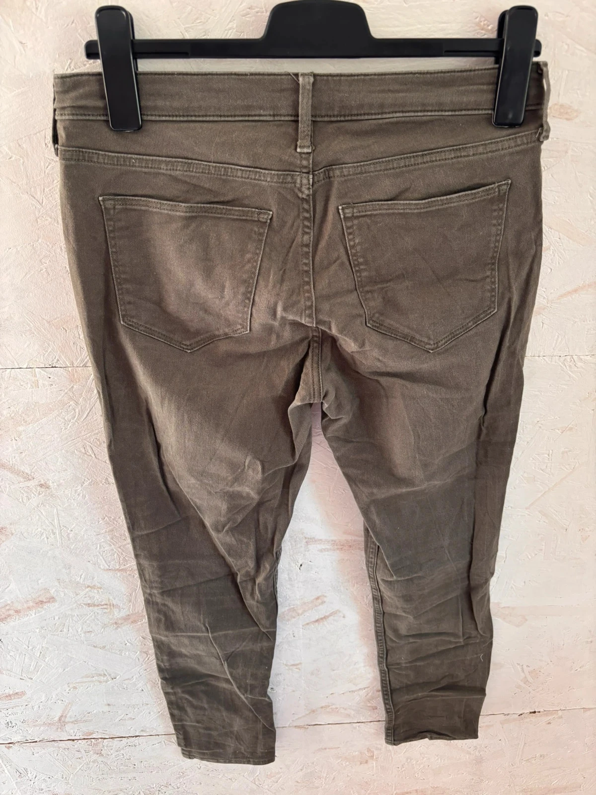 Khaki H&M Skinny Jean Pants (&Denim) Size 38 (US 29) Very Good Condition – photo 8